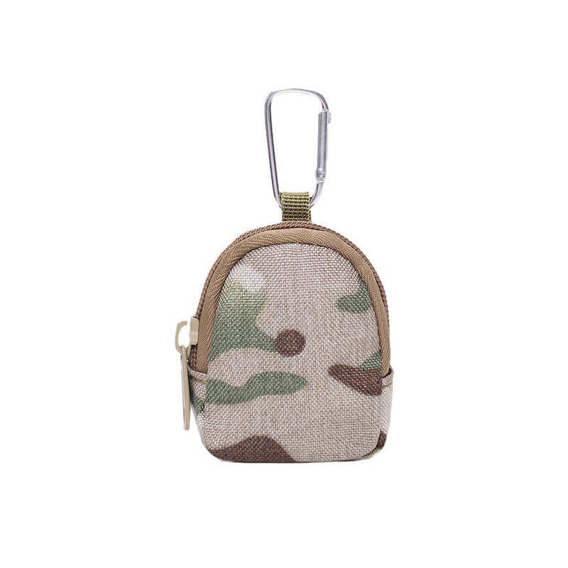 Tactical Key Bag Outdoor Triangle Coin Purse Round Parts Bag U Shield U Disk Storage Bag Bluetooth Headset Bag CP