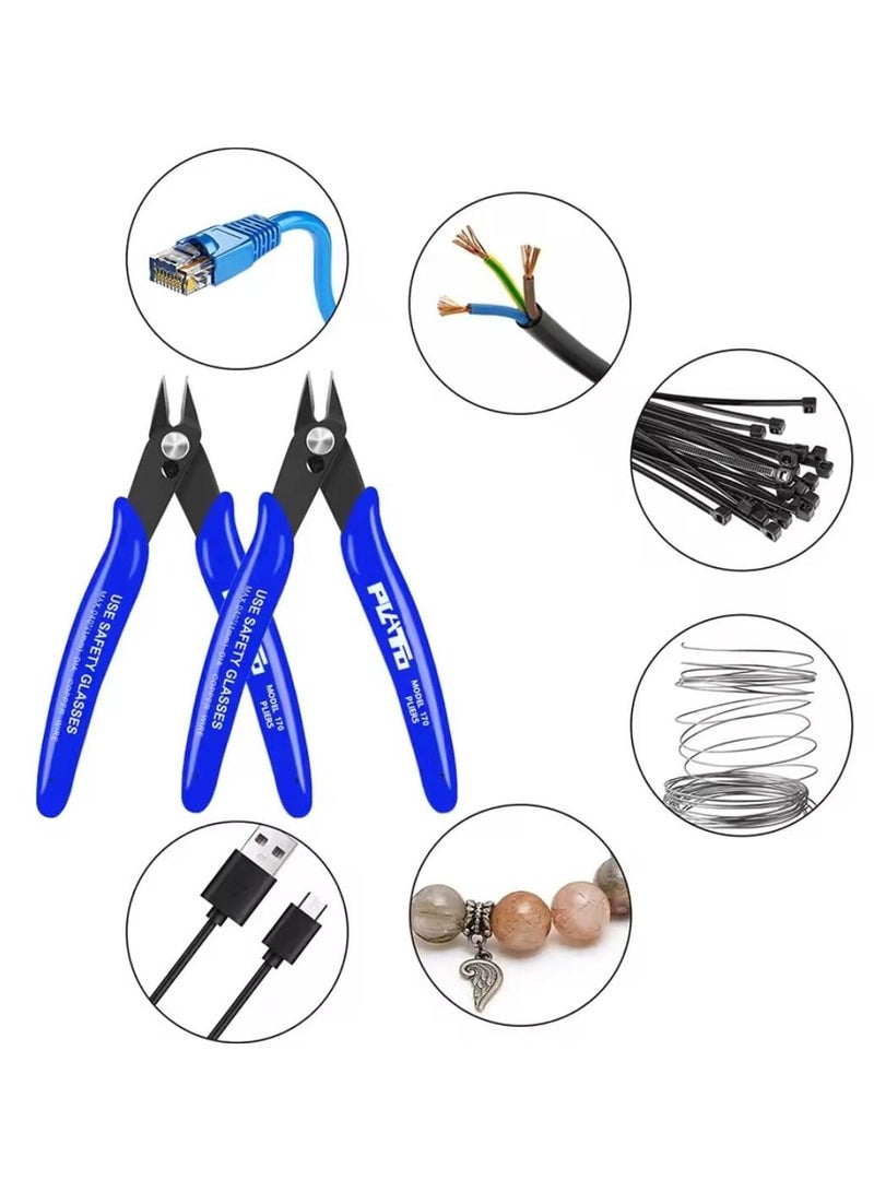 Universal Pliers Multi Functional Tools Electrical Wire Cable Cutters Cutting Side Snips Flush Stainless Steel Nipper Hand Tool  - Image 3