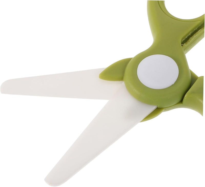 MAGICLULU Travel-friendly Ceramic Scissors Food Cutting Shears for Noodles Meat and Veggies Easy to Clean Compact Design - Image 3