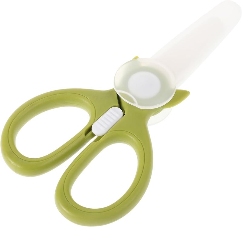 MAGICLULU Travel-friendly Ceramic Scissors Food Cutting Shears for Noodles Meat and Veggies Easy to Clean Compact Design - Image 1