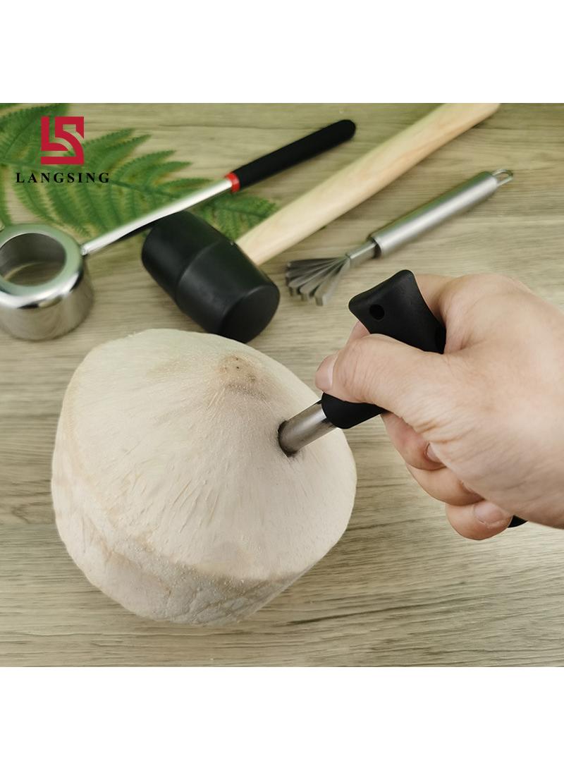 Bluejw 4-In-1 Coconut Opener Tool Set - Image 5