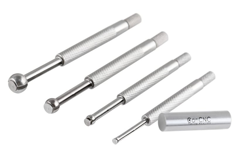 Accusize Industrial Tools 4 Pc Small Hole Gauge Set, Ball Type, inch/mm, 1/8 to 1/5, 1/5 to 3/10, 3/10 to 2/5, 2/5 to 1/2, 3604-5001 - Image 4