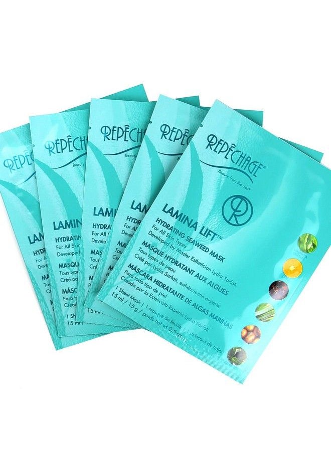 Lamina Lift Hydrating Seaweed Face Mask Cotton Sheet Mask For All Skin Types 5 Pack - pzsku/Z5EB23A7076E96B74462CZ/45/_/1683530403/74a6c908-2188-41d3-abd6-b421bb71dc71