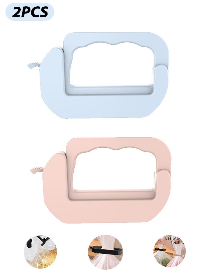 إم إكس إن 2 PCS أقفال إغلاق، قابلة للتعديل كيس المطبخ، لتخزين الأغذية والتنظيم المنزلي - Image 1