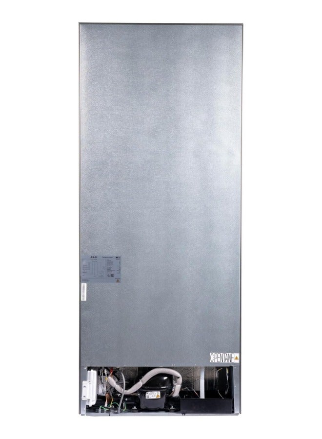 AKAI RFMA-S420WTI 420 Liters Double Door Refrigerator With Inverter Compressor RFMA-S420WTA Grey - Image 2