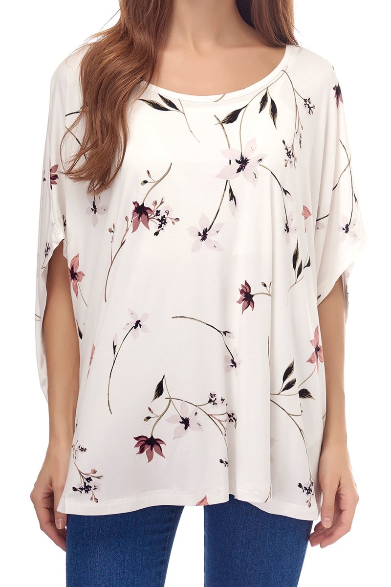 Smallshow Women's Nursing Top Maternity Poncho for Breastfeeding SVP033 - Image 1