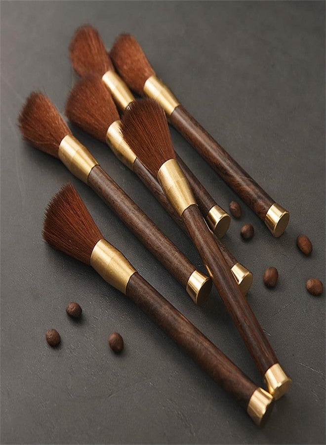 Much Hotter Coffee Grinder Cleaning Brush, Wood Handle & Natural Bristles Wood Dusting Espresso Brush Accessories for Bean Grain Coffee Tool Barista Home Kitchen - Image 4