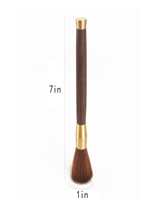 Much Hotter Coffee Grinder Cleaning Brush, Wood Handle & Natural Bristles Wood Dusting Espresso Brush Accessories for Bean Grain Coffee Tool Barista Home Kitchen - Image 2