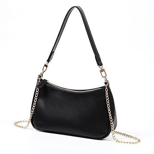 VODIU Clutch Tote Handbags with 2 Removable Straps and Zipper Closure Crossbody Bags Shoulder Purse Handbag for Women - Image 2