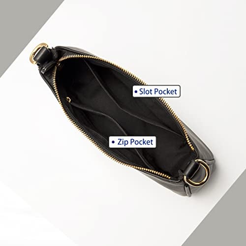 VODIU Clutch Tote Handbags with 2 Removable Straps and Zipper Closure Crossbody Bags Shoulder Purse Handbag for Women - Image 4