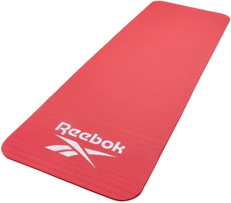 Reebok 7mm Training Mat – Red, Extra Thick Non-Slip Mat for Yoga & Fitness, Easy to Clean - Image 2