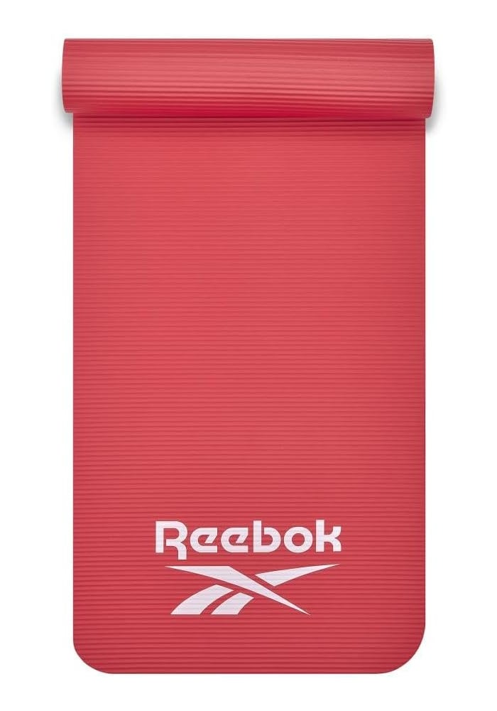 Reebok 7mm Training Mat – Red, Extra Thick Non-Slip Mat for Yoga & Fitness, Easy to Clean - Image 4