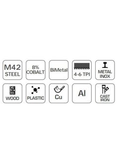 Högert Technik Hogert Technik Germany Bimetal hole saw 38 mm steel M42  - Image 2