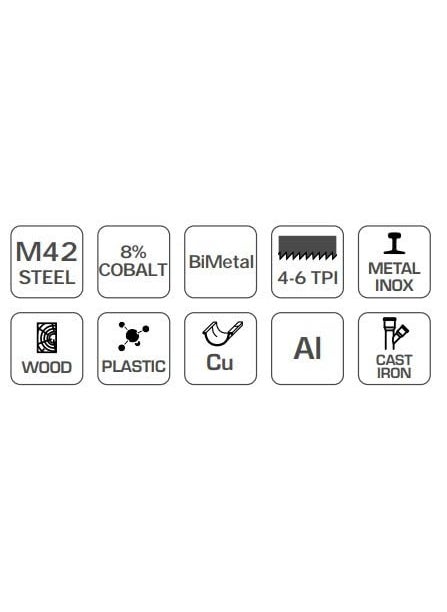 Högert Technik Hogert Technik Germany Bimetal hole saw 38 mm steel M42  - Image 2