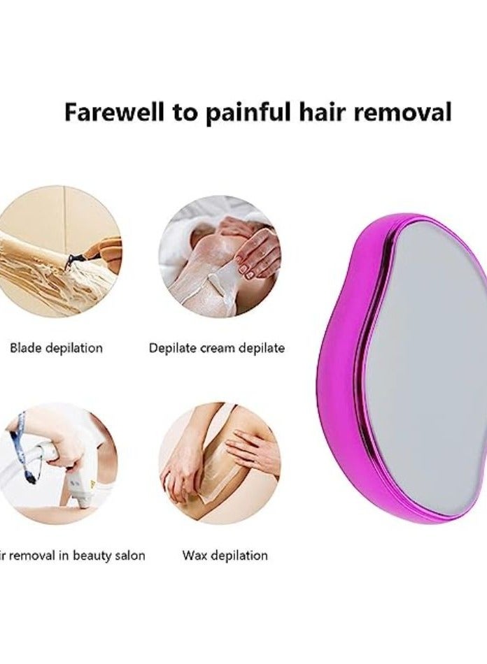 Crystal Hair Eraser, Painless Exfoliating Magic Crystal Multicolor - Image 2