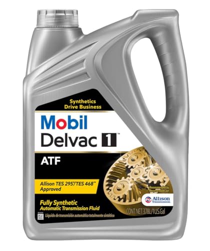 Mobil Delvac 122062 Synthetic Automatic Transmission Fluid 1 Gallon - Image 1