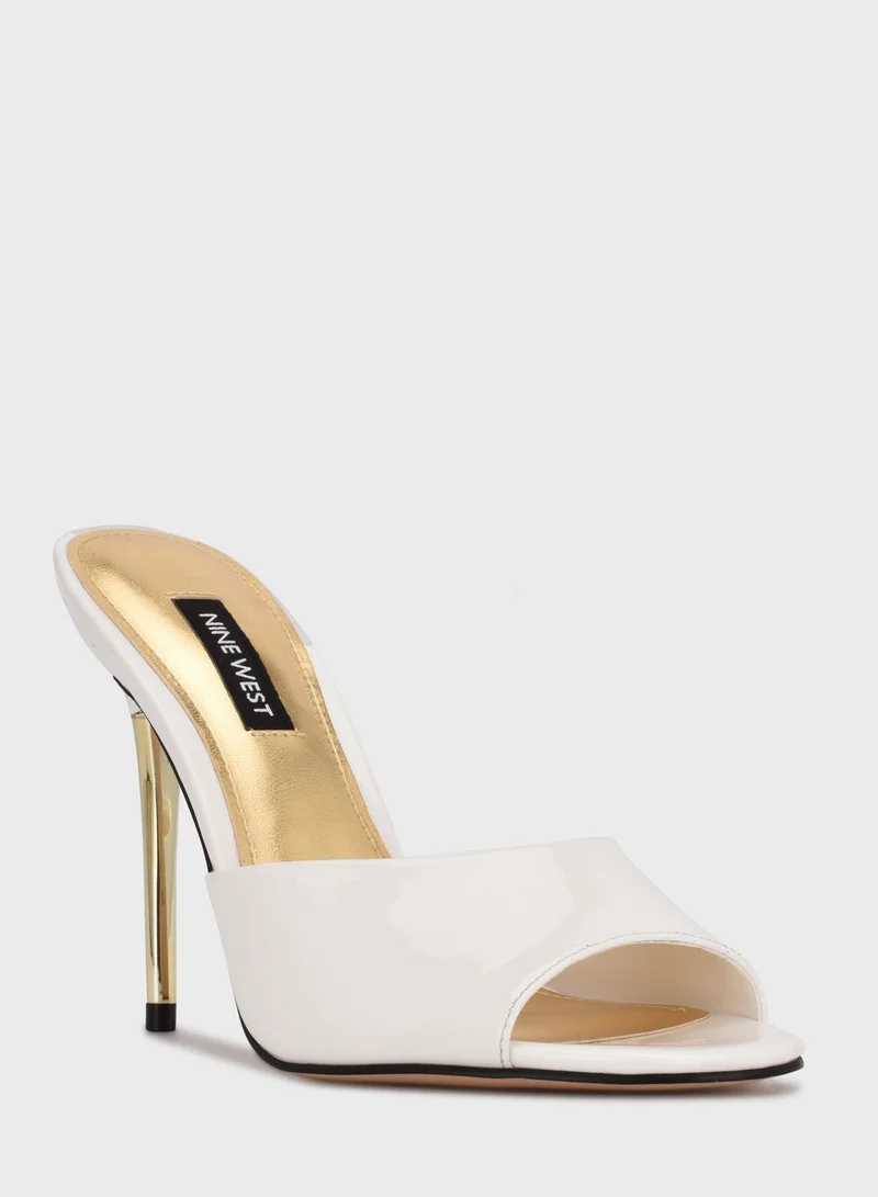 NINE WEST One Strap High Heel Sandals