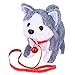 WorWoder Plush Husky Dog Toy Puppy Electronic Interactive Pet Walking Barking Tail Wagging Stretching Companion Animal for Kids - Image 3