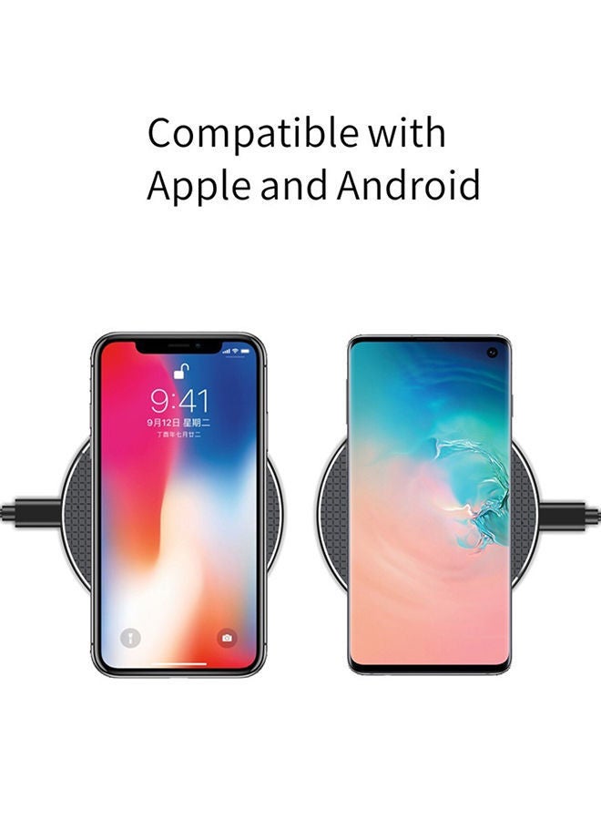 NIBEMINENT Naruto Printed Ultra Slim Fast Wireless Charger With USB Cable Multicolour - Image 2