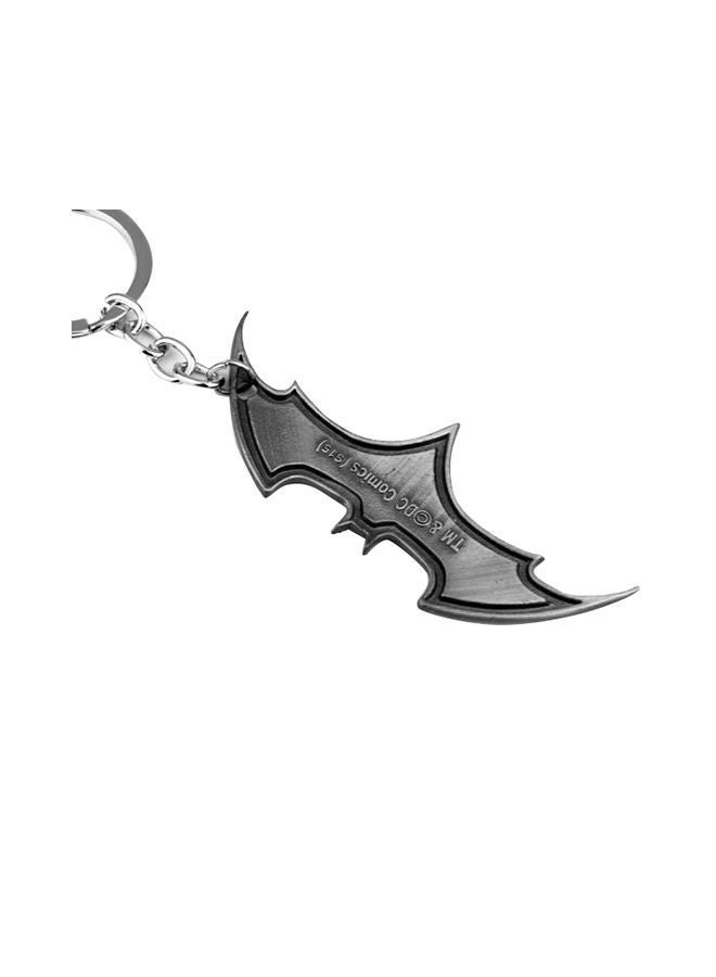NIBEMINENT Batman Logo Shape Car Keychain - Image 3