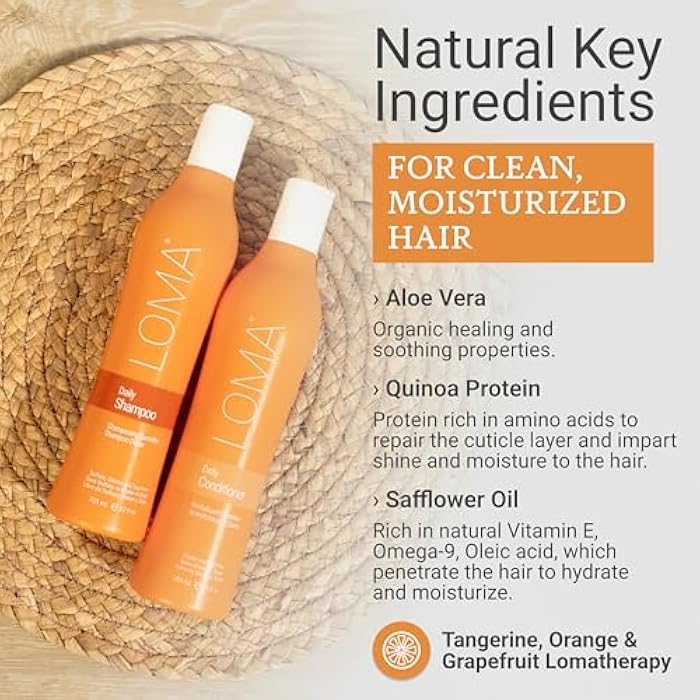 Loma Hair Care Daily Duo: Shampoo and Conditioner - Image 3