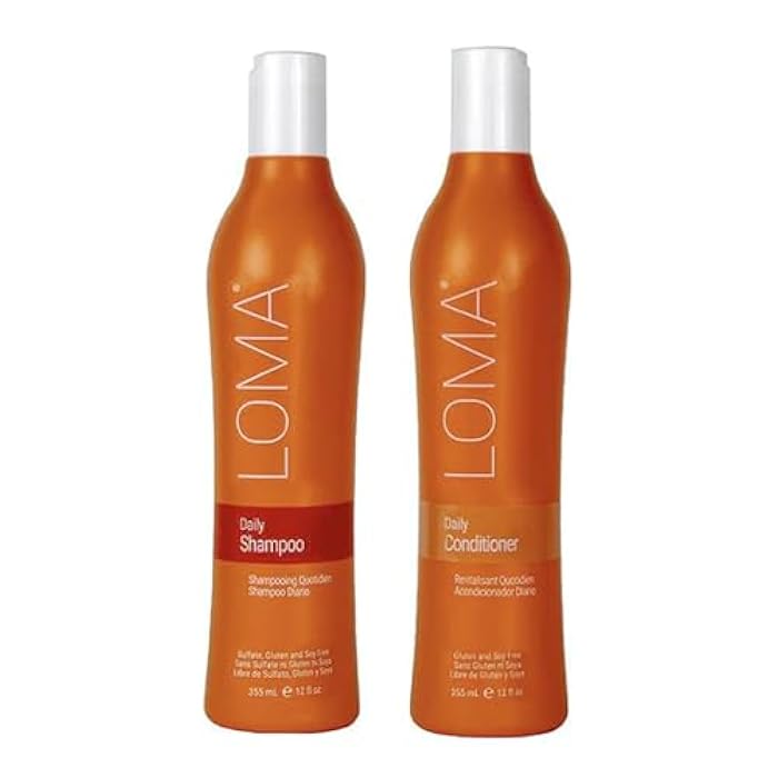 Loma Hair Care Daily Duo: Shampoo and Conditioner - Image 1