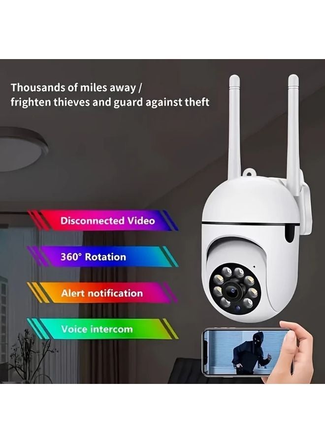 V520 Smart Full HD 1080P Security WiFi Camera Color Night Vision PTZ Two Way Audio Motion Detection - Image 5