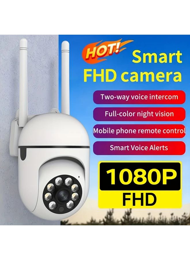 V520 Smart Full HD 1080P Security WiFi Camera Color Night Vision PTZ Two Way Audio Motion Detection - Image 2