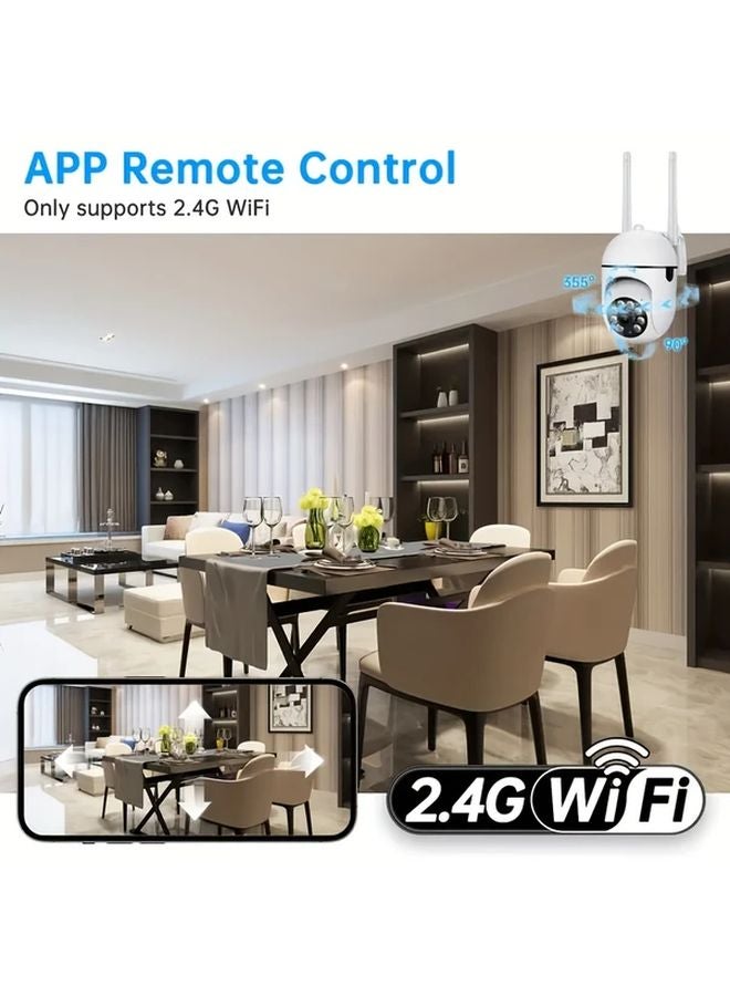 V520 Smart Full HD 1080P Security WiFi Camera Color Night Vision PTZ Two Way Audio Motion Detection - Image 4