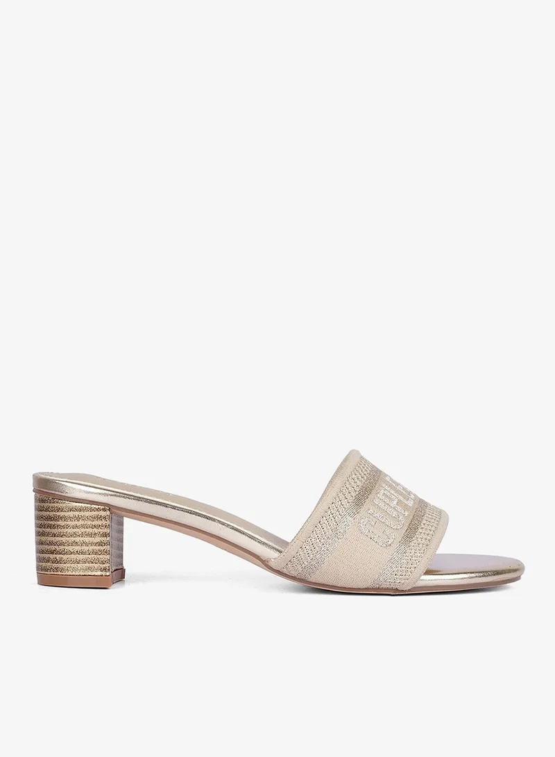 كابلي صندل نسائي كعب للاحتفالات بتصميم مبهر