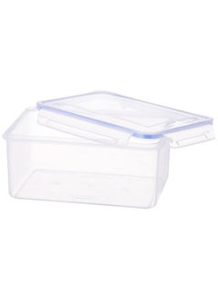 Aristo Aristo Lock & Fresh 302 Plastic Storage Container For Storing grains, pulses, rice, wheat etc - 2200 ML, Transparent Clear, large (LOCK&FRESH302), (22 x 15.5 x 14.5) cm  - Image 3