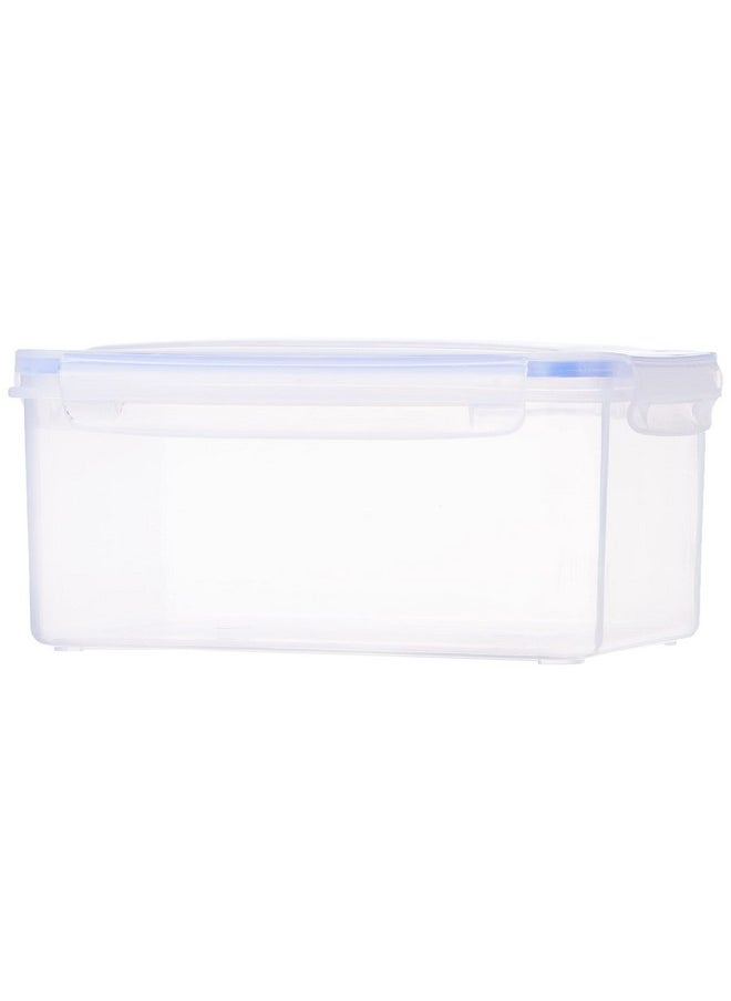 Aristo - Aristo Lock & Fresh 302 Plastic Storage Container For Storing grains, pulses, rice, wheat etc - 2200 ML, Transparent Clear, large (LOCK&FRESH302), (22 x 15.5 x 14.5) cm - Image 1