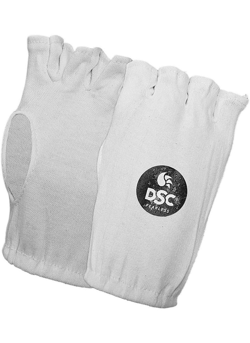 DSC Attitude fingerless Cricket Batting Inner Glove | Closure Type: Elasticated Wristband | For Both-Hand batsman | Cricket Inner Glove  - Image 2