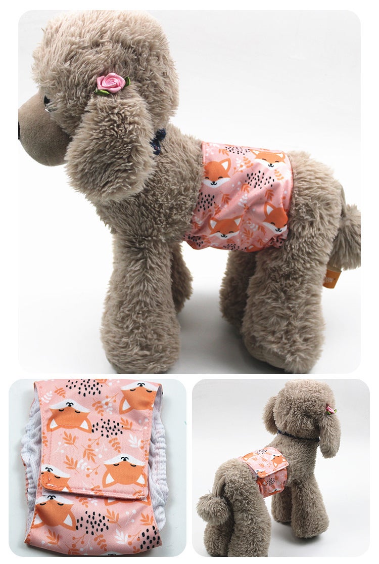 Male Dog Polite Belt Anti-Harassment Dog Diaper Diaper Pet Menstrual Pants Small Size Dogs - Image 1