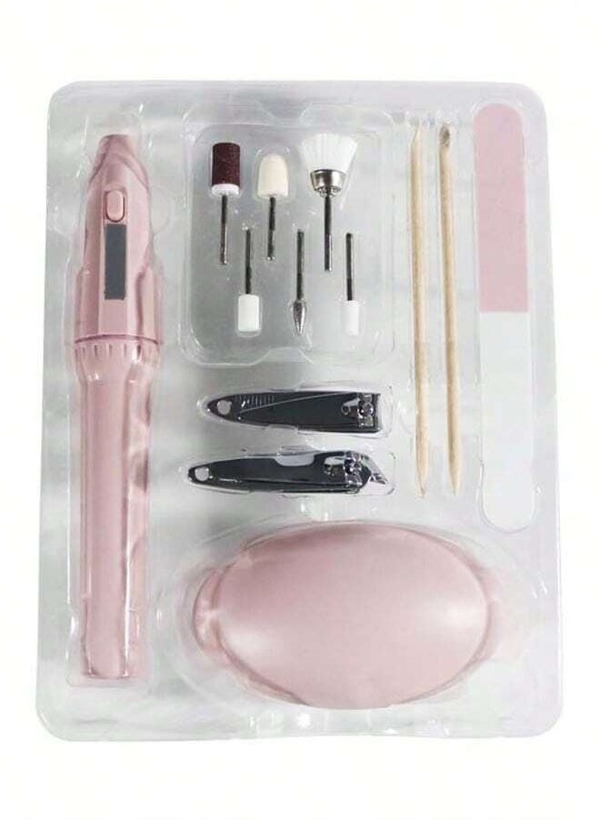 Professional Portable Manicure Pedicure Set, Battery Operated Electric Pedicure Pen with 6 Nail Care Tips, 2 Nail Clippers, Nail File and Cuticle File for Feet Dead Skin Exfoliator - pzsku/Z5EB38C9DEE6924935B52Z/45/_/1730291908/a3892b31-9e14-45c1-b7ad-04b461d749f5