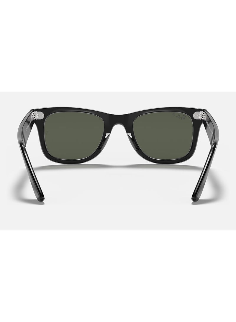 Ray-Ban Unisex Unisex Square Shape Acetate Sunglasses RB2140 901/58 54 - Lens Size: 54 Mm - Polished Black - Image 5