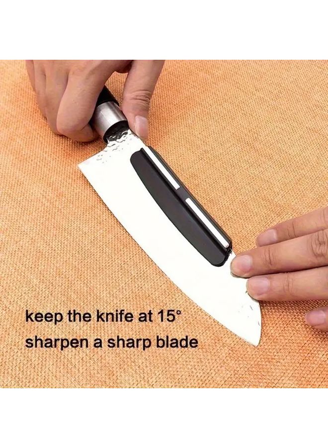 Manual Knife Sharpener 1pc Professional Fixed Angle Tool Durable Sturdy Kitchen Sharpening - Image 5