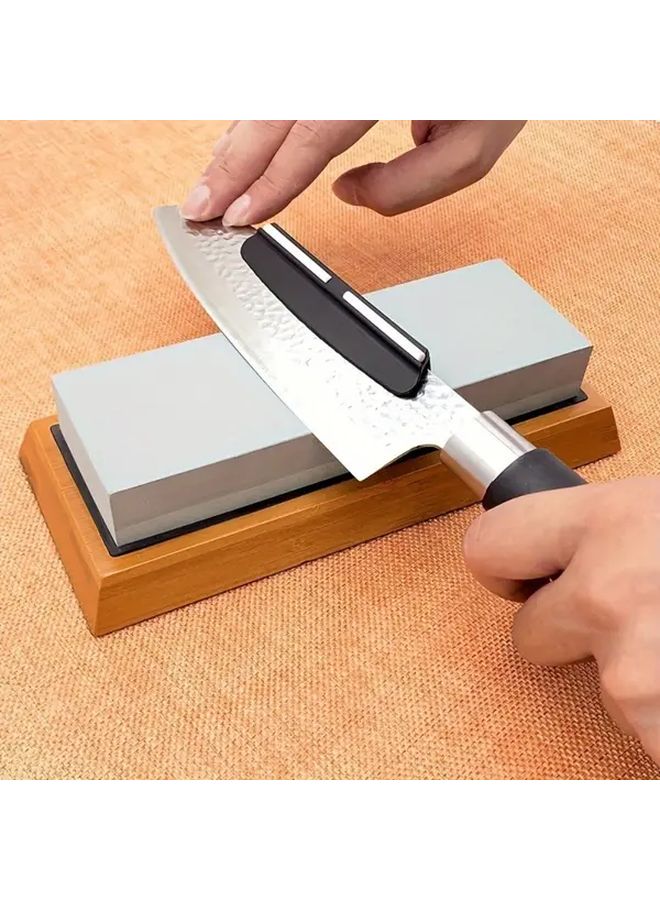 Manual Knife Sharpener 1pc Professional Fixed Angle Tool Durable Sturdy Kitchen Sharpening - Image 2