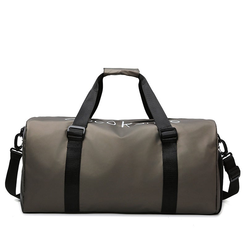 Men's Gym Duffel Bag Wet-Dry Separation Travel Bag with Shoe Compartment - Image 5