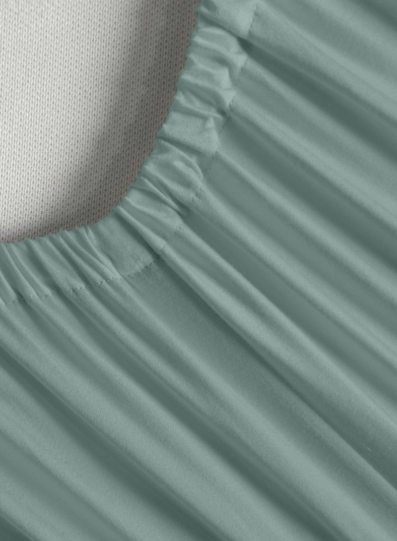 Askona Fitted Sheet 140x200 Askona Home Mint - Image 2