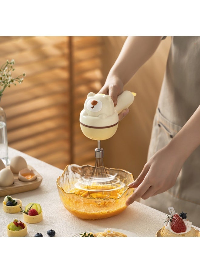إم مياويان خفاقة يدوية، خلاط كهربائي صغير منزلي، مضرب بيض، خلاط كريمة، خلاط كيك - Image 1