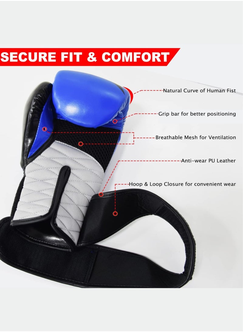 Sky Land Premium Boxing Gloves/Training Gloves For Men And Women/For Fitness Training, Punch In Boxing/Kickboxing/Sparring EM-9340-L  - Image 3