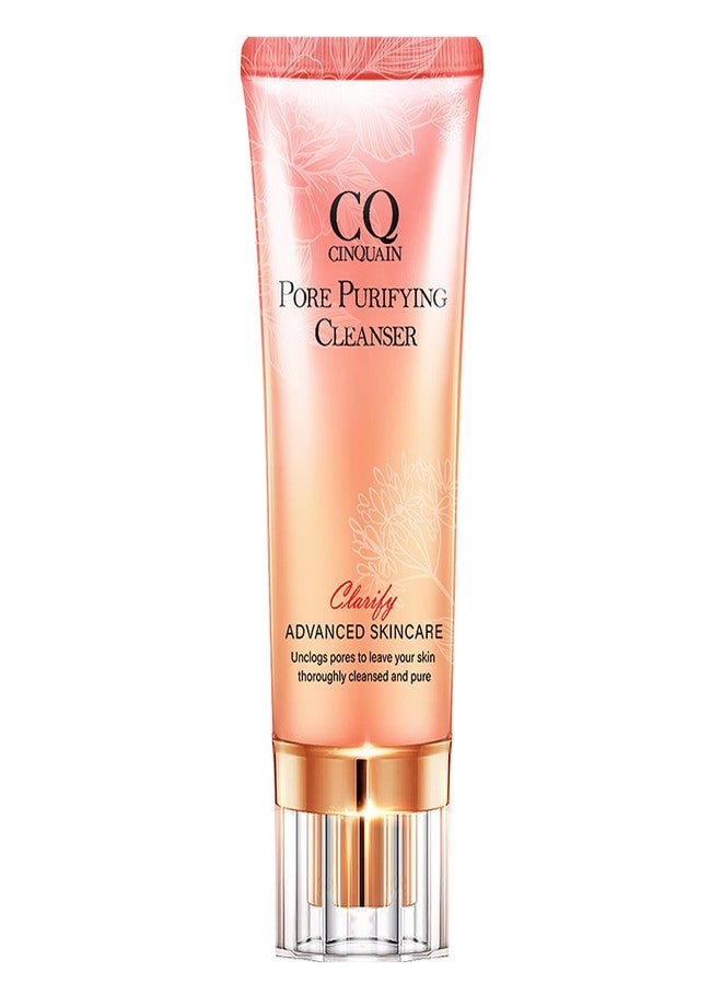 Shills CQ Total Pore Purifying Rose Skincare Cleanser: Advanced Blackhead Remover & Radiant Facial Wash - Image 1