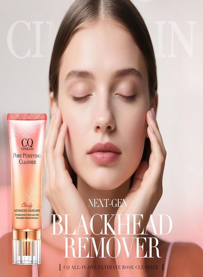 Shills CQ Total Pore Purifying Rose Skincare Cleanser: Advanced Blackhead Remover & Radiant Facial Wash - Image 3
