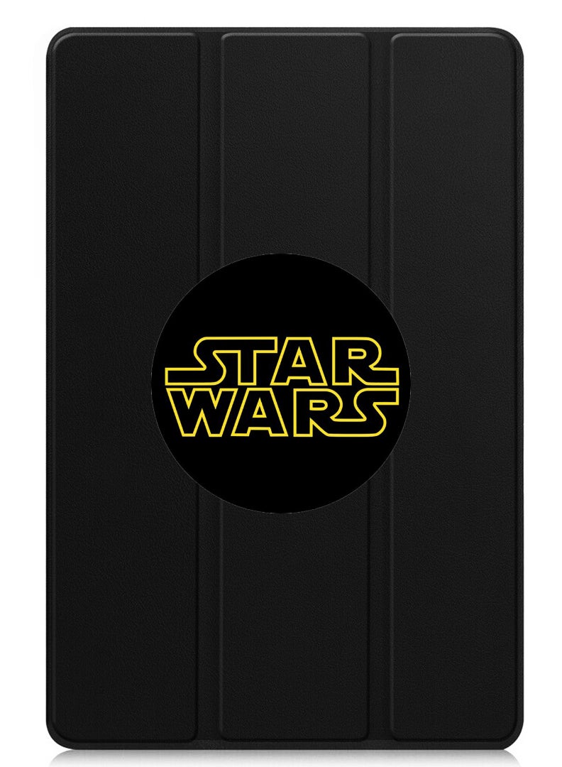 Theodor Protective Flip Case For Apple iPad Pro 11 (2024) With Trifold Stand Auto Wake Sleep Shockproof Cover Star wars - Image 1