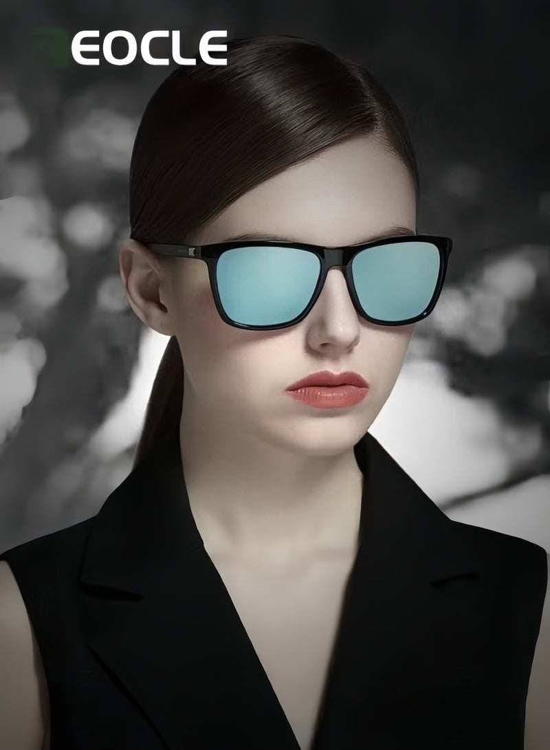 ريوكل نظارات شمسية مستقطبة للرجال نظارات شمسية للقيادة حماية من الأشعة فوق البنفسجية نظارات شمسية مضادة للوهج نظارات شمسية خفيفة للغاية نظارات رياضية خارجية مع حافظة نظارات - Image 4