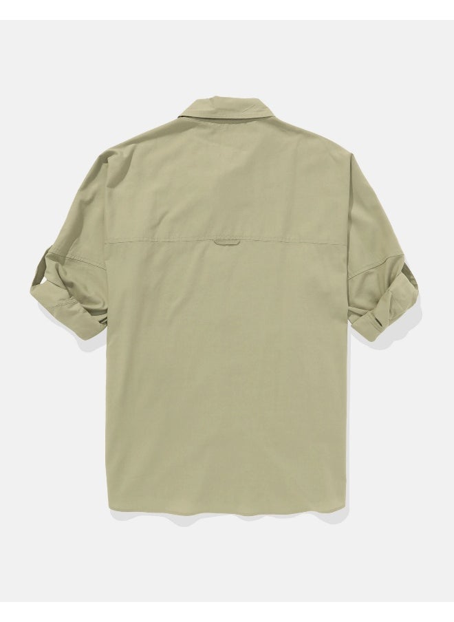 American Eagle AE Go Big Oversized Shirt  - Image 4