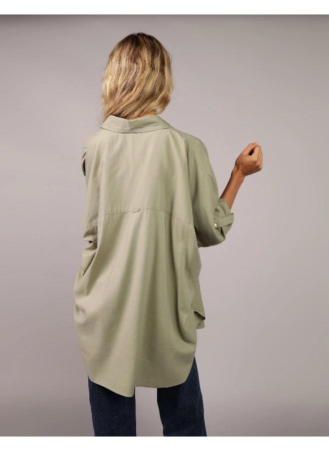 American Eagle AE Go Big Oversized Shirt  - Image 2