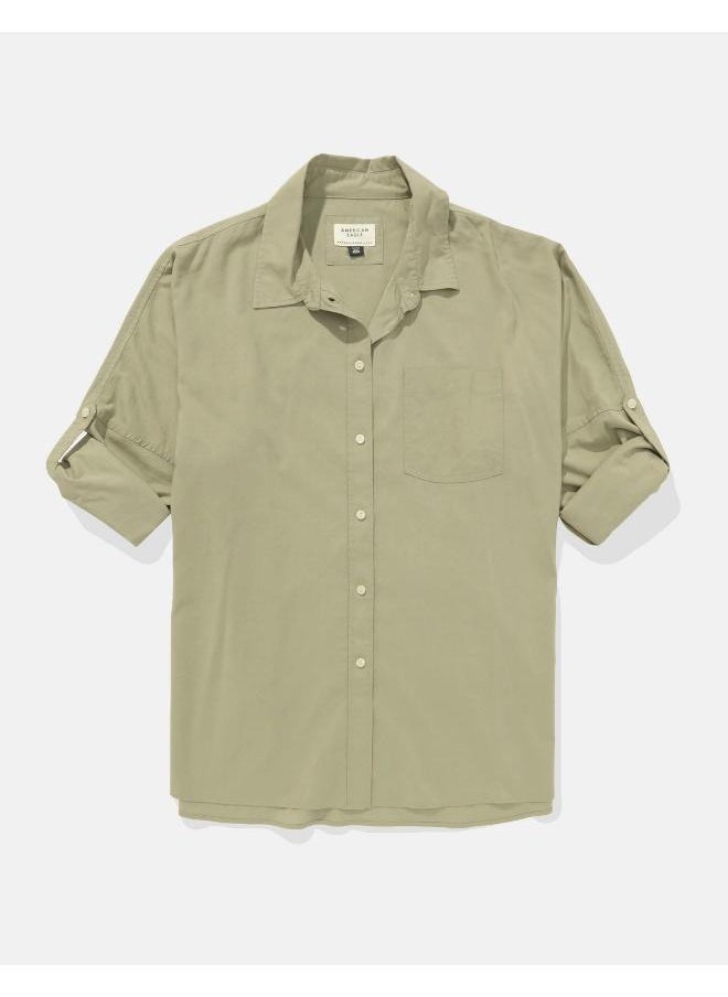American Eagle AE Go Big Oversized Shirt  - Image 3