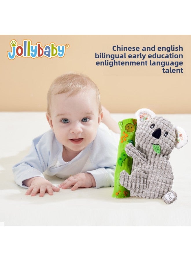 Jollybaby Music Audio Cloth Book Gift Boxes For 0-3 Years Old Infants Chinese And English Educational Enlightenment Early Education Toys-Color:Music Cloth Book-Sloth (Chinese And English)  - Image 3